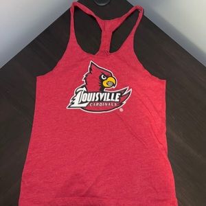 Louisville cardinal tank top